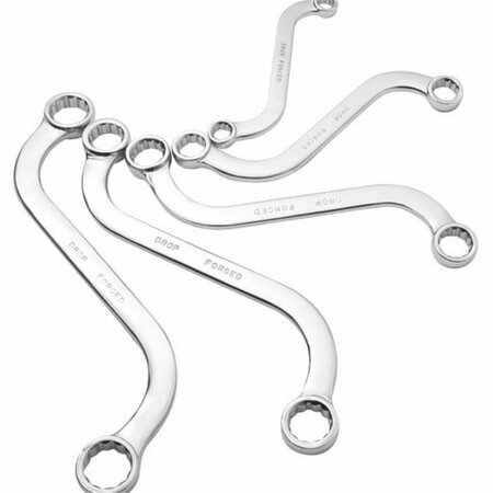 GOURMETGALLEY Fully Polished Metric S-Style Wrench Set GO3645583